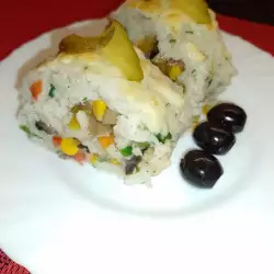 Rolat od pirinča sa povrćem