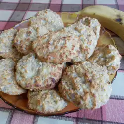 Ovseni keks sa bananom i pirinčanim brašnom