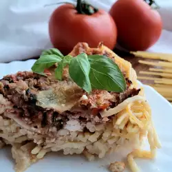 Špagete sa mlevenim mesom i uljem