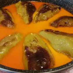 Punjene paprike u sosu sa svežim mlekom