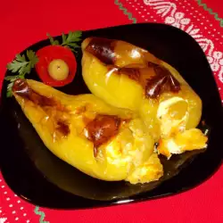 Paprike punjene sirom i maslinama