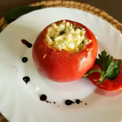 Punjeni paradajz sa maslinovim uljem