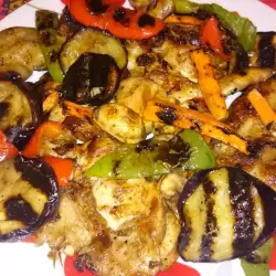 Šnicle na roštilju sa povrćem