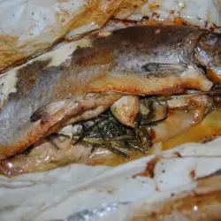 Pečena riba sa žalfijom