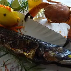 Pečena riba sa lukom