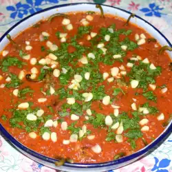 Pečene paprike sa sosom od paradajza iz bašte