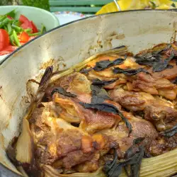 Pečeno meso sa šargarepom