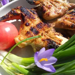 Piletina na roštilju sa belim lukom