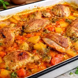 Janija od piletine sa krompirom u rerni