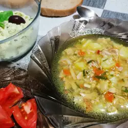 Bistra ćureća supa sa povrćem