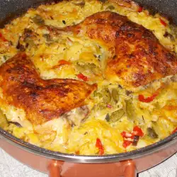 Pirinač sa piletinom i povrćem