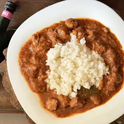 Pileći kebap sa crvenim vinom