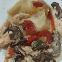 Pileće belo meso sa mlincima