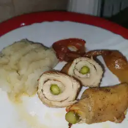 Pileće rolnice sa šparglom
