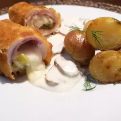 Pohovano vreteno od piletine sa slaninom