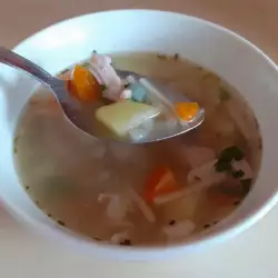 Pileća supa sa lukom