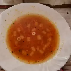 Posna supa od povrća i makarona