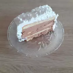 Posna lešnik torta