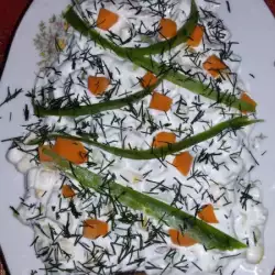 Praznična salata sa krastavcem