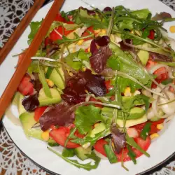 Praznična salata sa rukolom