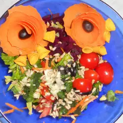 Prolećna salata šafrani