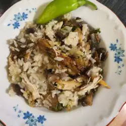 Ćuretina sa pirinčem i pečurkama