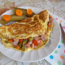 Vazdušast omlet sa nadevom