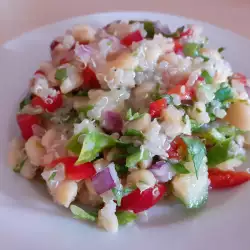 Salata sa leblebijama i lukom