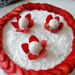 Keks torta sa želatinom i brašnom