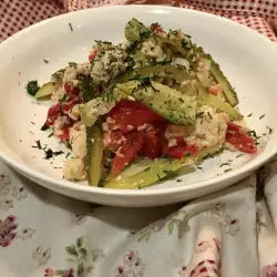 Riblja salata sa povrćem