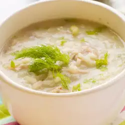 Supa od pirinča sa peršunom