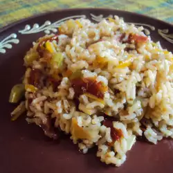 Rižoto od integralnog pirinča sa sušenim paradajzom