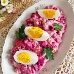 Ukusna salata sa cveklom i jajima