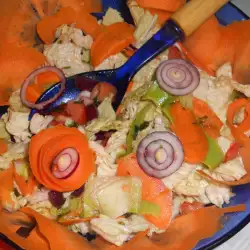 Salata sa tikvicama i cveklom