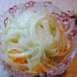 Salata sa komoračem, pomorandžama i medom