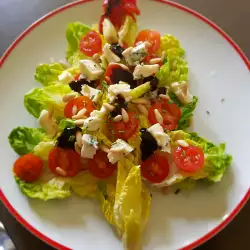 Praznična salata sa uljem