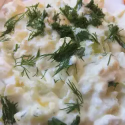 Salata od pečenih tikvica sa sirom
