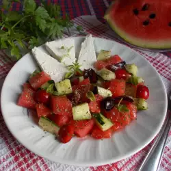 Salata sa trešnjama i lubenicom
