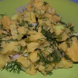 Aromatična salata od crvenog krompira