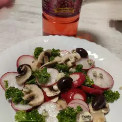 Salata od povrća sa keljom