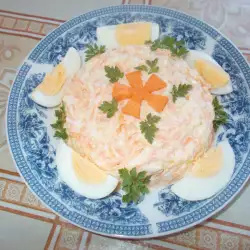 Salata od šargarepe i jaja