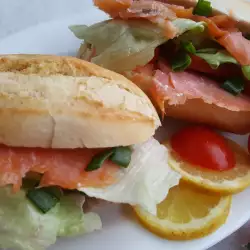 Mini sendviči sa lososom