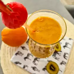 Šejk od pomorandže, kivija i šargarepe