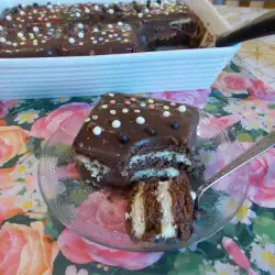Čokoladna keks torta Šahmat