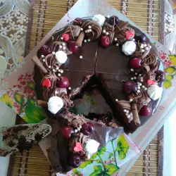 Dečija torta sa tečnom čokoladom