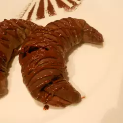 Milibrot kiflice sa tečnom čokoladom