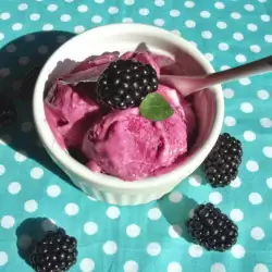 Jogurt sladoled sa kupinama