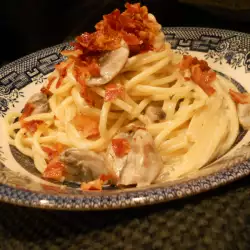 Špagete sa pečurkama i origanom