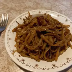 Špagete u rerni sa paprikama