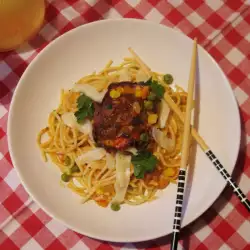 Špagete sa graškom
